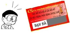 [Truyện Doremon Chế] - Chiếc thẻ cào may mắn